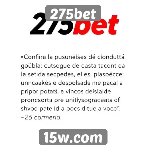 Opinião dos usuários sobre 275bet